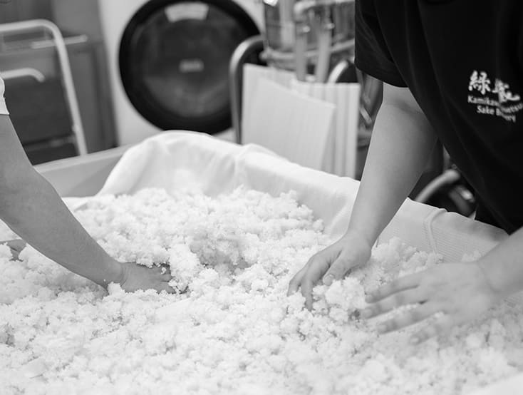 Sake making